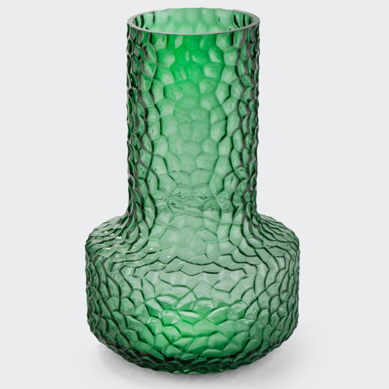Ваза декоративная зеленая 15х22 см ваза для ов eurasia group фарфоровая зеленая 12 5x12 5x23 см