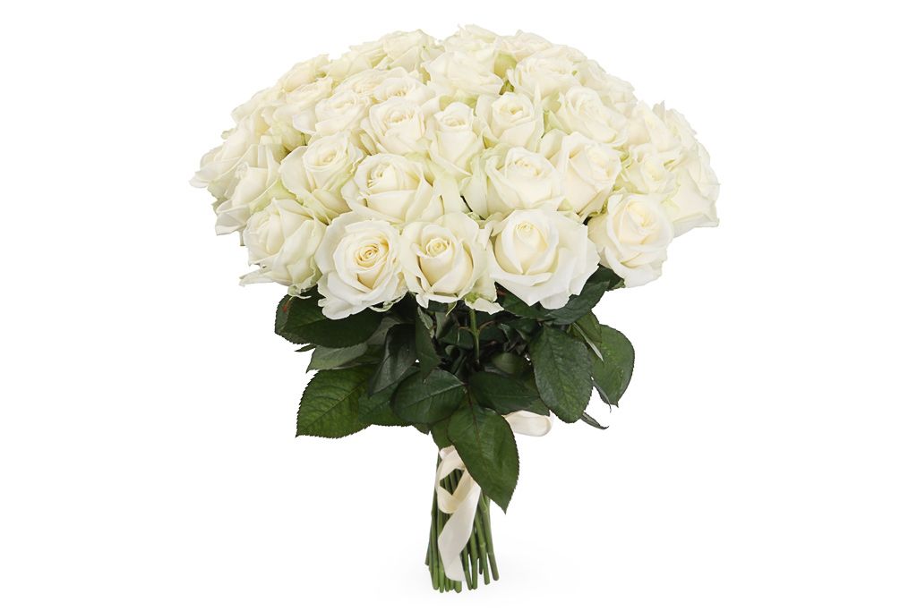 Букет 41 роза Аваланш 60/70 см мыло palmolive натурэль ощущение нежности с экстрактом лепестков роз и молочком 90 г