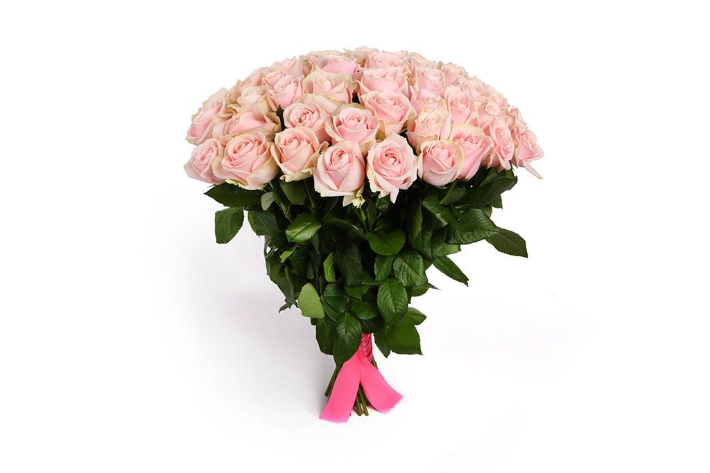 Букет 51 роза Аваланш Свит комплект аваланш размер евро с простыней 160 см