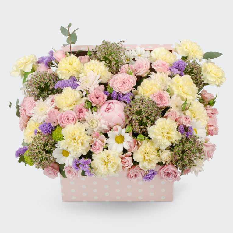 Букет в коробке Совершенная нежность