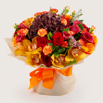 Букет Пылкие объятия