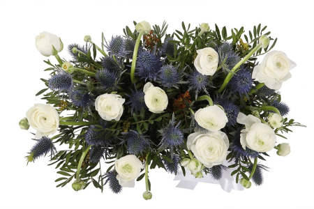 Букет Превратности любви в кашпо