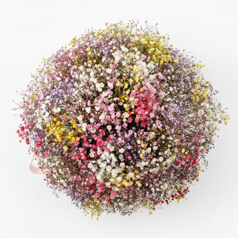 Композиция из гипсофилы Пробуждение зари