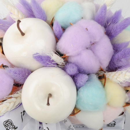 Цветы в коробке Сиреневая волна