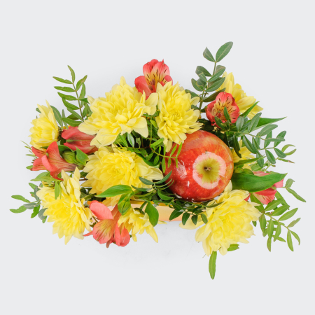 Композиция Желтые клены