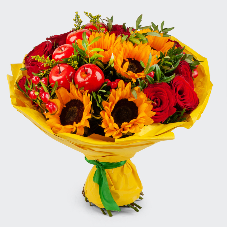 Букет Золотое счастье