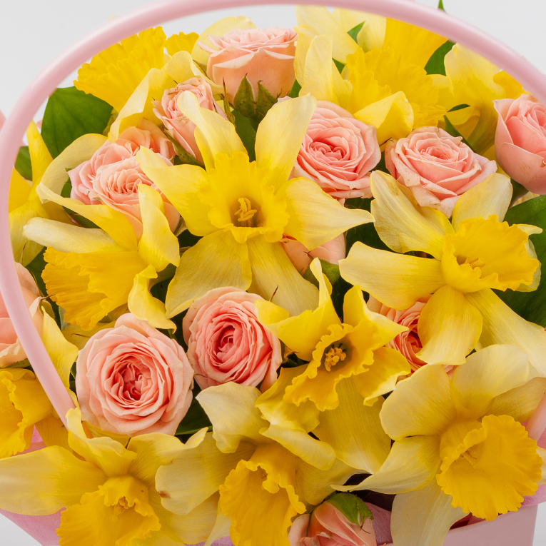 Букет в коробке Медовая весна