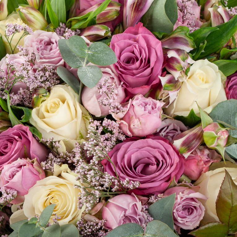 Букет Розовая туманность