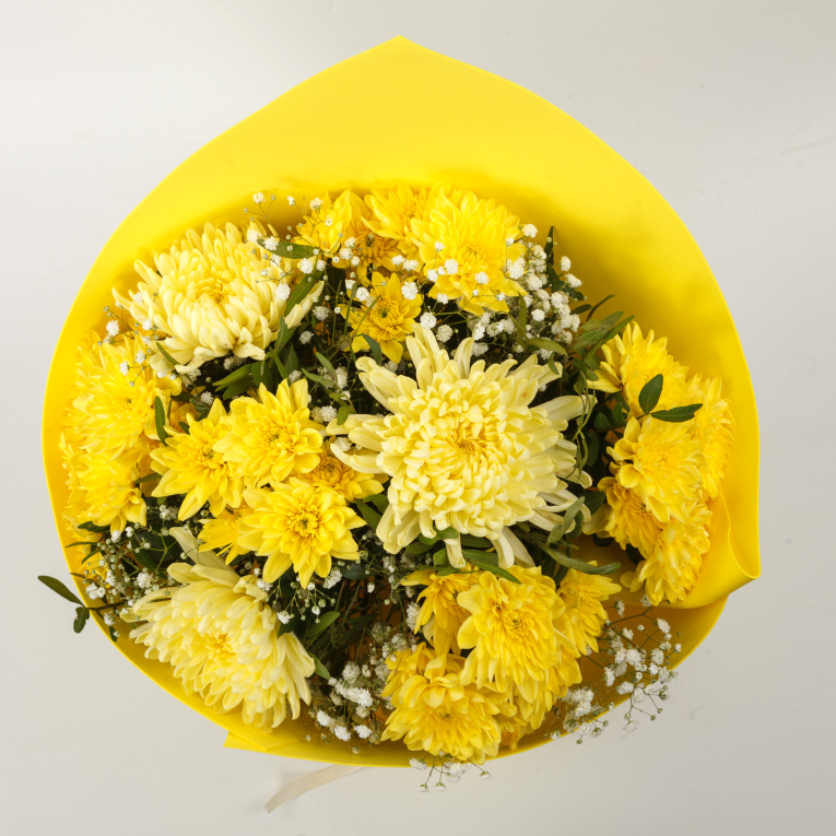 Букет Желтый бархат (миди)