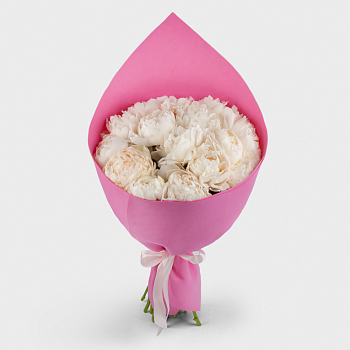 Букет из 15 пионов Песня ангела