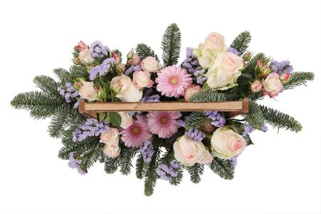 Букет В ожидании чуда в кашпо