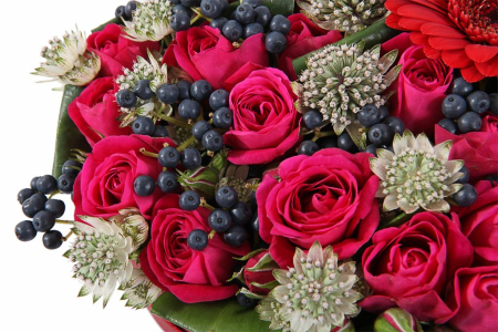 Букет Шик и блеск в коробке