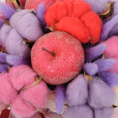 Цветы в коробке Зимний жемчуг