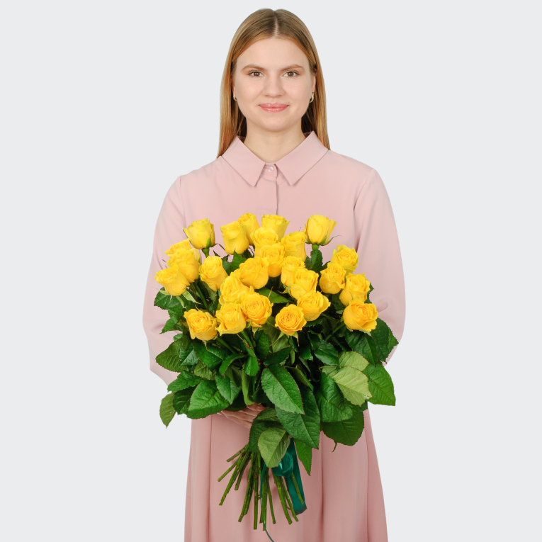 Букет 25 роз Илиос