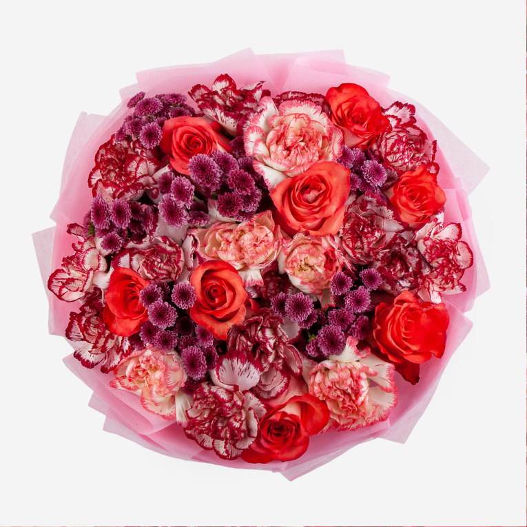 Букет Алые вспышки