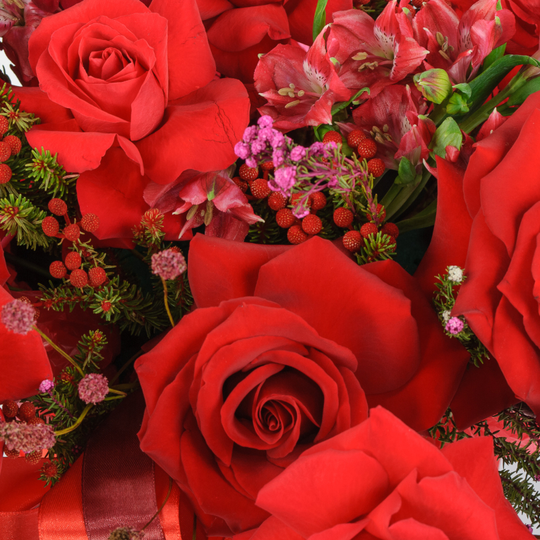 Букет в коробке Королевский бал