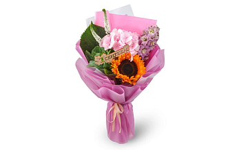 Букет Коралина идет в школу