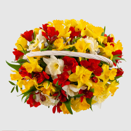 Букет в корзине Весенний зов