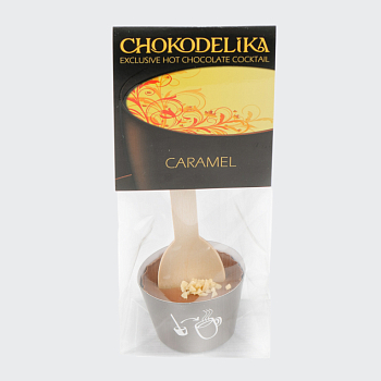 Шоколад для приготовления коктейля со вкусом Карамель (50г)