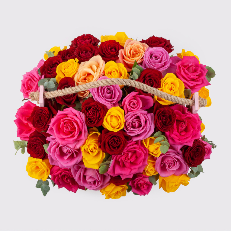 Композиция в кашпо Любовь художника