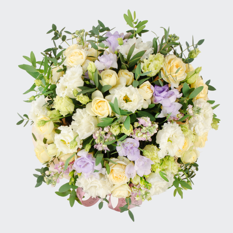 Букет в коробке Вечный праздник