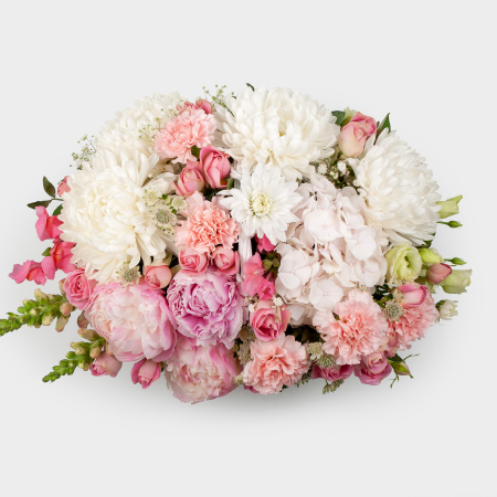 Букет в корзине Розовое солнце