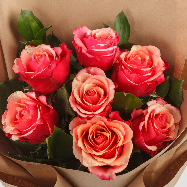 Букет роз Зефирная мечта