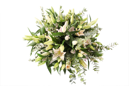 Букет с лилиями Шарм и Шик