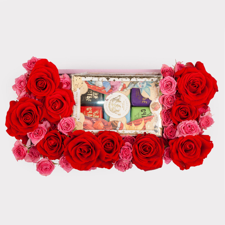 Композиция в кашпо Сладкий миг