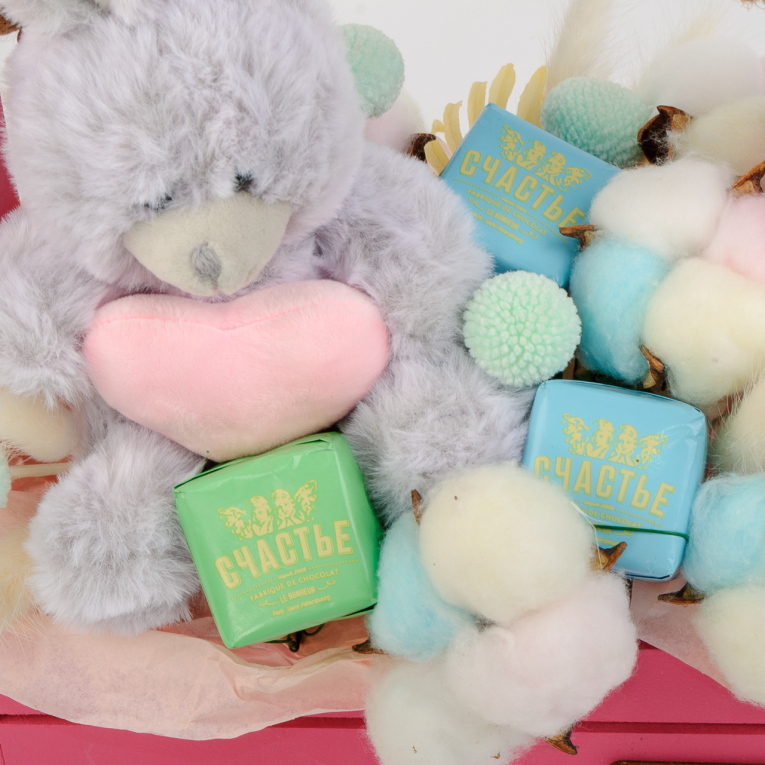 Цветы в кашпо Зайкино счастье