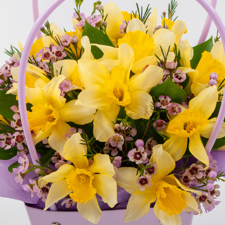 Букет в коробке Весенний вечер