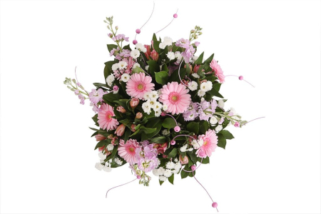 Букет Флюиды любви в шляпной коробке