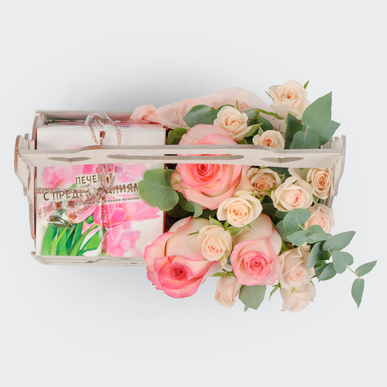 Букет в кашпо Волшебный эльф