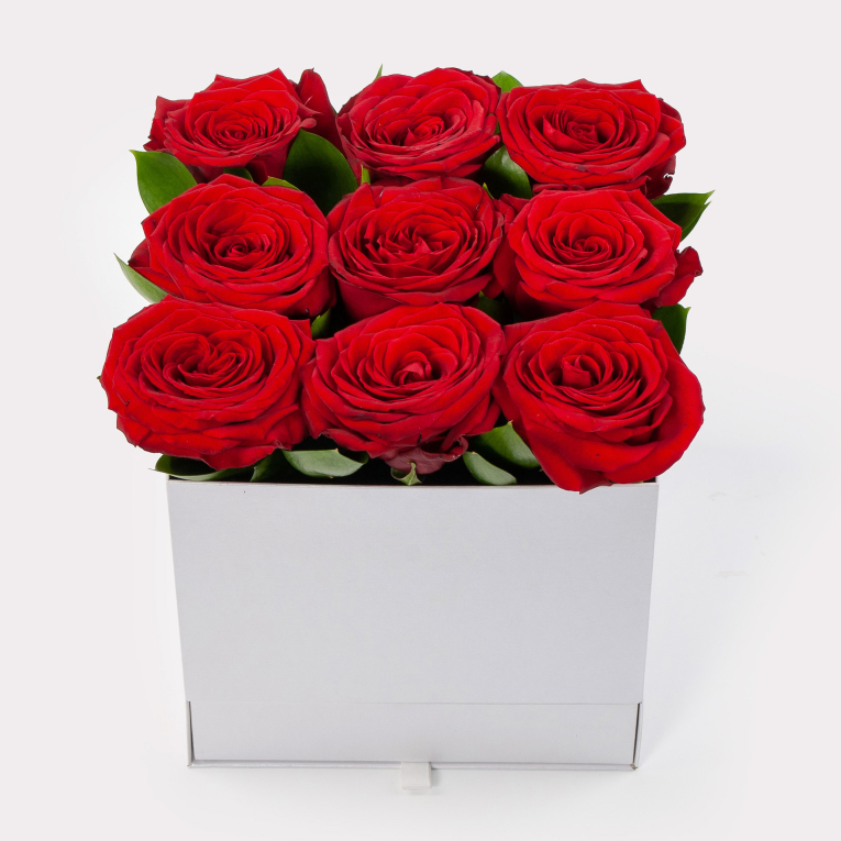 Букет в коробке Девятое небо