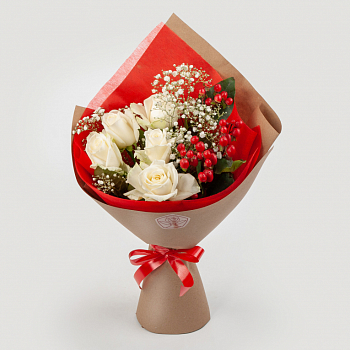 Букет Домик Алисы