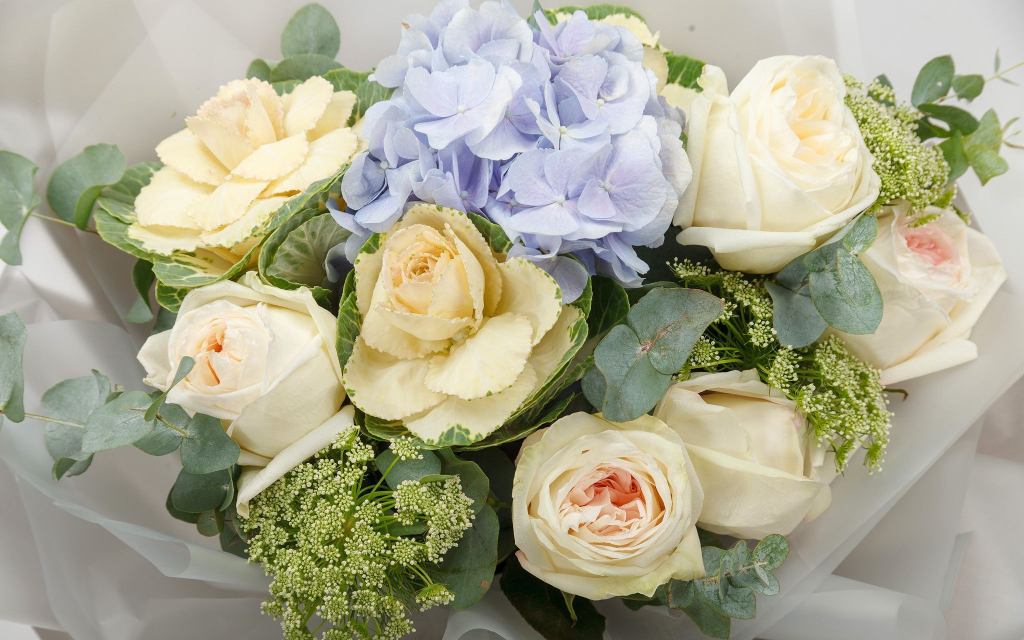 Букет Лазурный рассвет