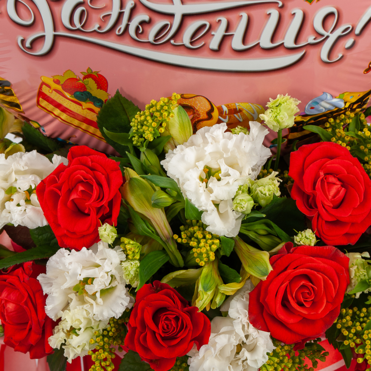 Композиция Красный бархат