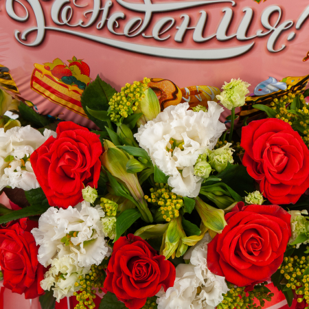 Композиция Красный бархат