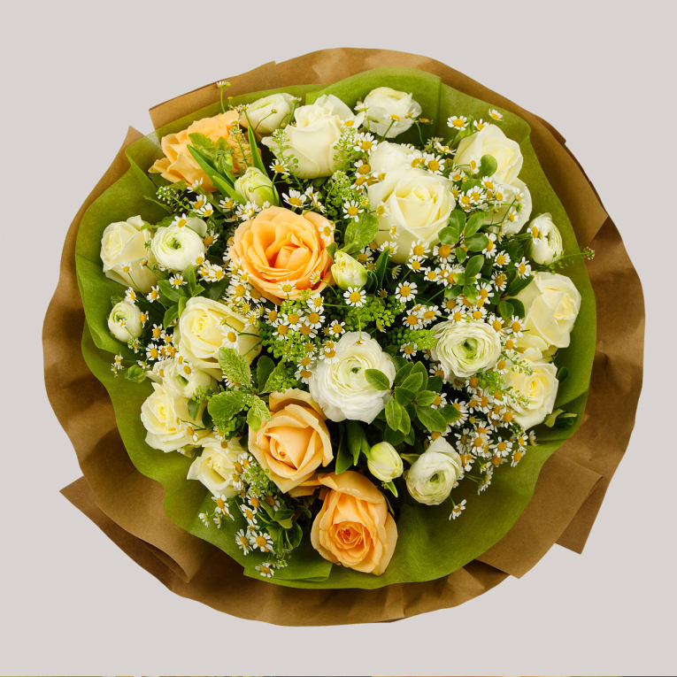 Букет Золотая тетрадь