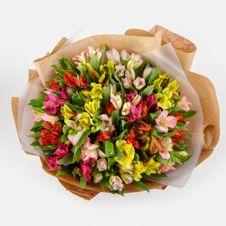 Букет Затерянный мир (21 альстромерия)