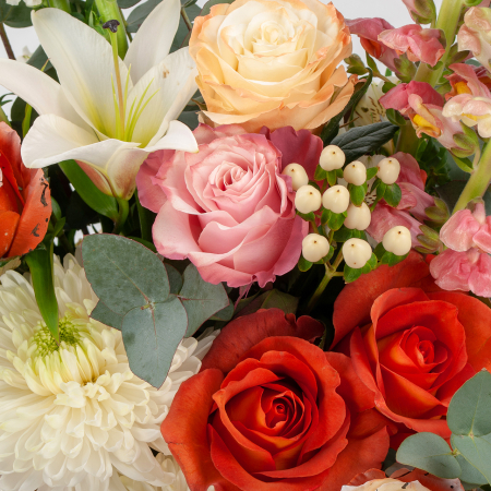 Букет в коробке Стук сердца