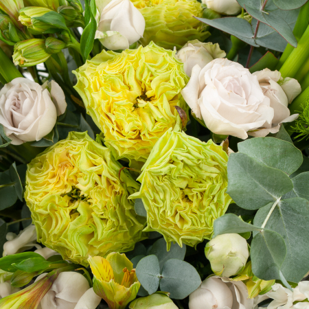 Букет в корзине Песня души