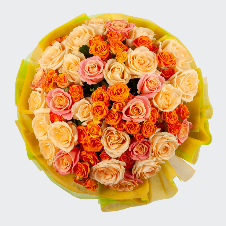 Букет из роз Сладкий поцелуй