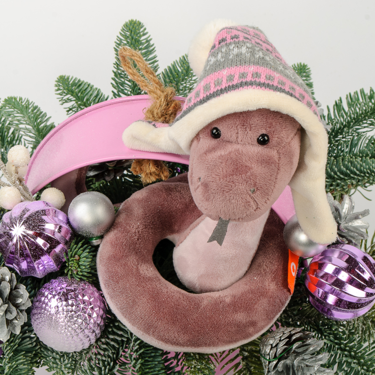 Композиция Зимняя змейка