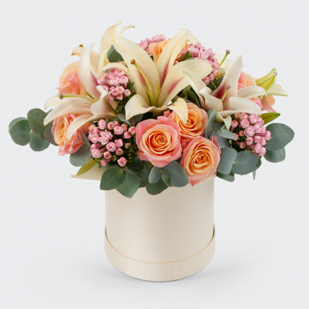 Букет в коробке Раннее утро