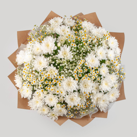 Букет из ромашек Полянка чудес