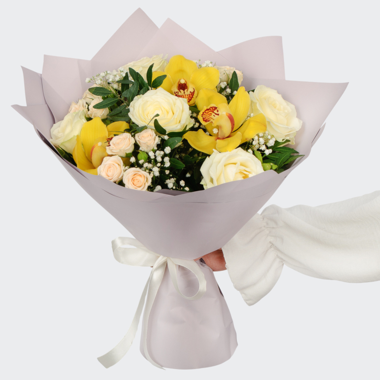 Букет Ванильный закат