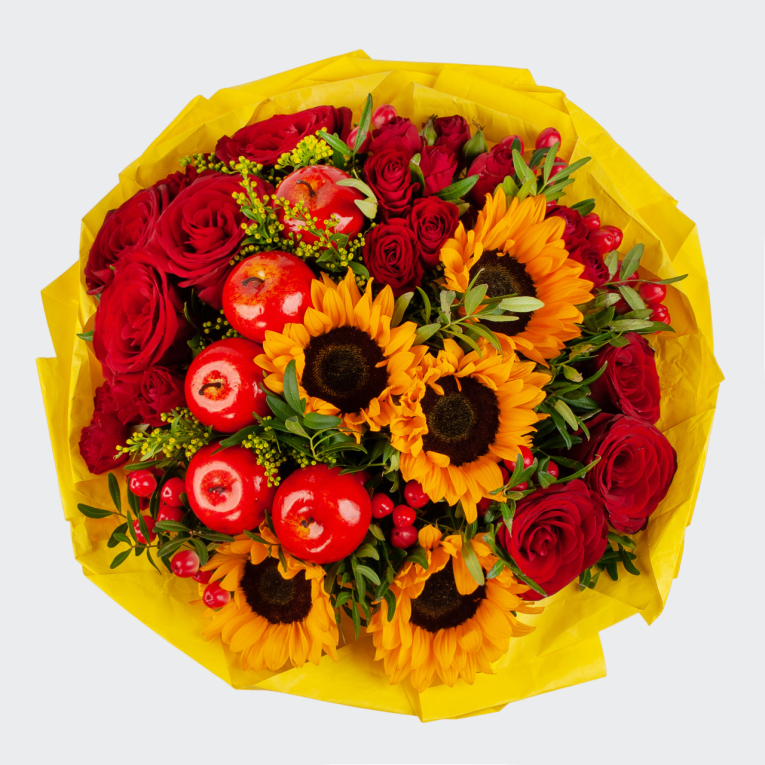 Букет Золотое счастье