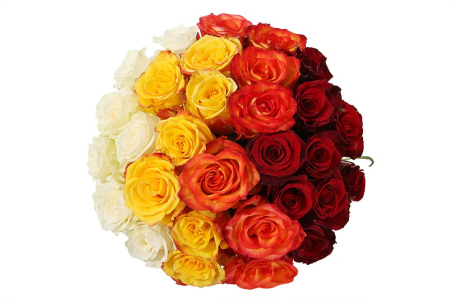 Букет Под радугой (Ред Париж)