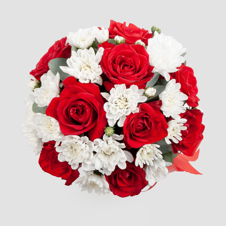 Букет в коробке Любовная история